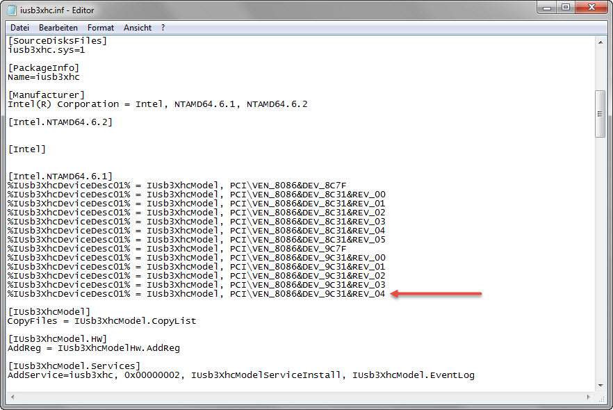 ethernet driver pci ven 8086&dev